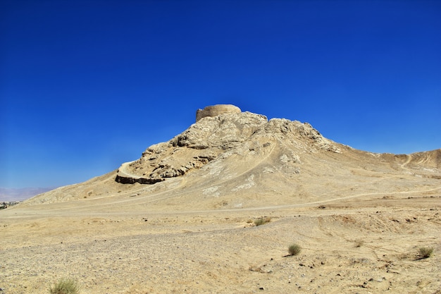 Foto zoroastriano em yazd do irã