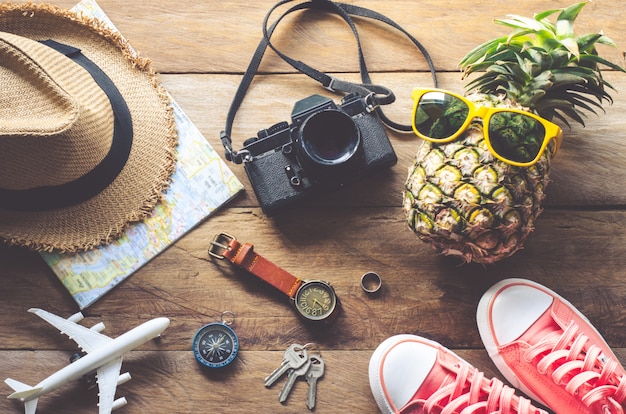 Foto zubehör und kostüme tourismus casual lifestyle.