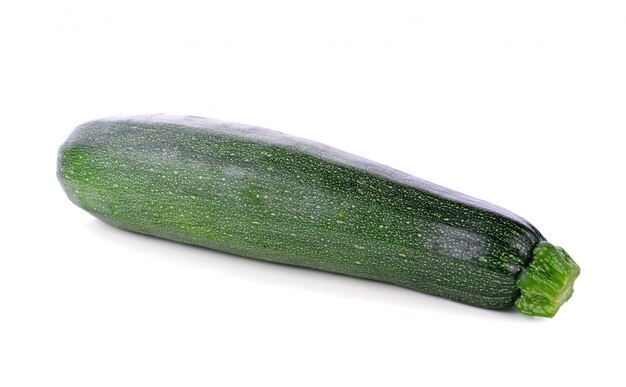 Zucchini-Gurke isoliert