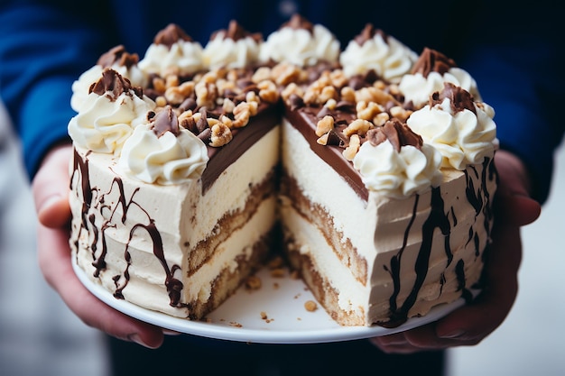 Zuckerguss-Kuchen-Food-Fotografie