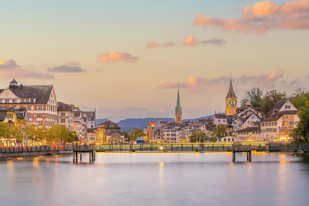 Zürich City Skyline Stadtbild der Schweiz