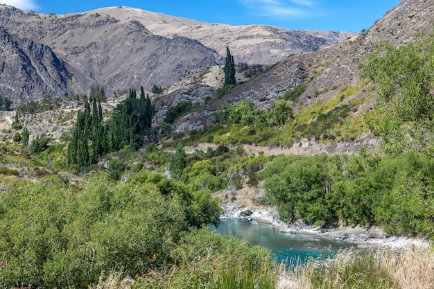 Zugang zur Kawarau-Schlucht