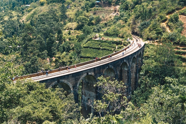 Zugbrücke in Sri Lanka