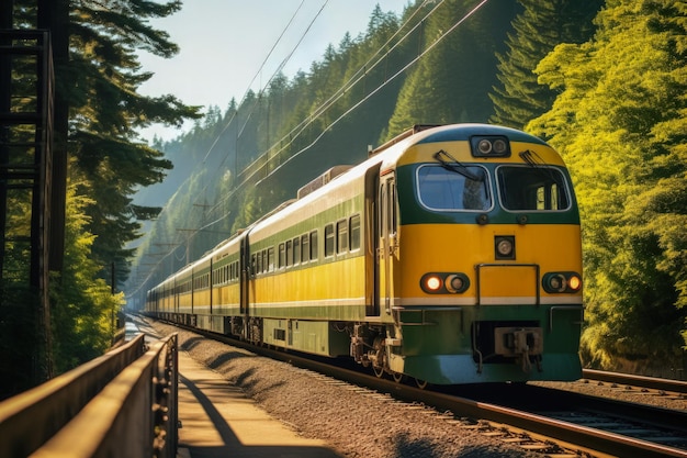 Foto zugerlebnisse im sommer an verschiedenen reisezielen