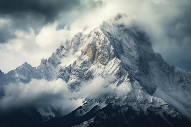 Zugspitze paisagem montanhosa