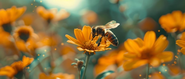 El zumbido de la vida Un viaje de las abejas para polinizarse