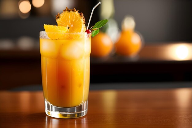 Zumo de piña Zumo de naranja y maracuyá