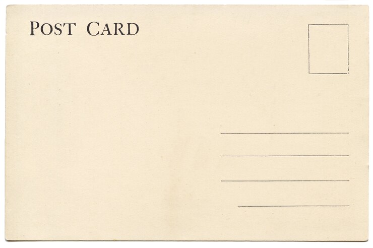 Zurück von der leeren Postkarte der Weinlese.