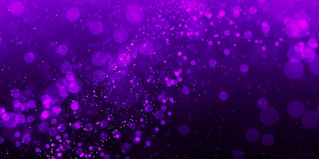 Zusammenfassung des bokeh violetten Hintergrunds.