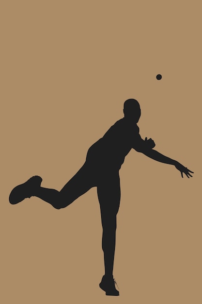 Zusammengesetztes Bild von einem Sportler, der einen Schuss wirft