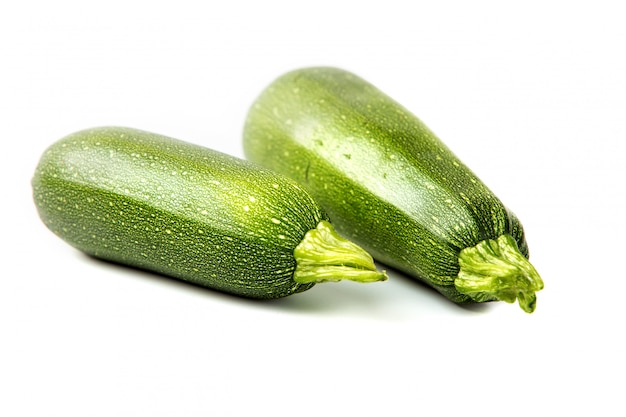 Zwei Gemüse-Zucchini