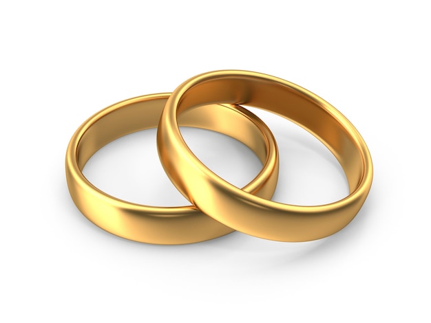 Zwei goldene Ringe