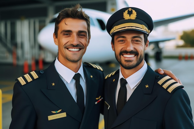 Zwei Männer in Uniformen mit der Aufschrift „Italien“ auf der Vorderseite