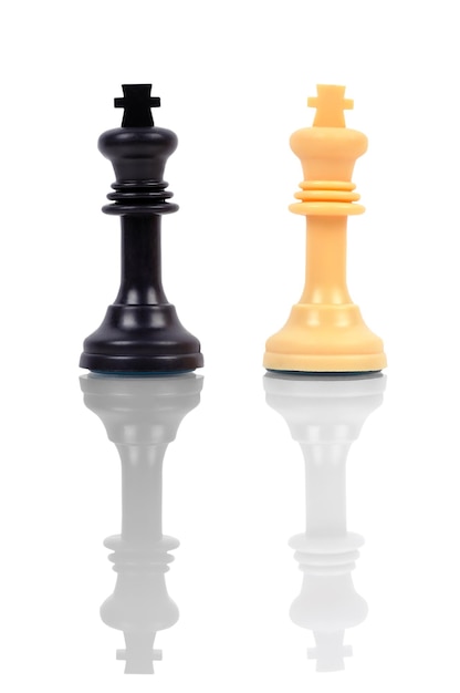 Zwei Schachkönig