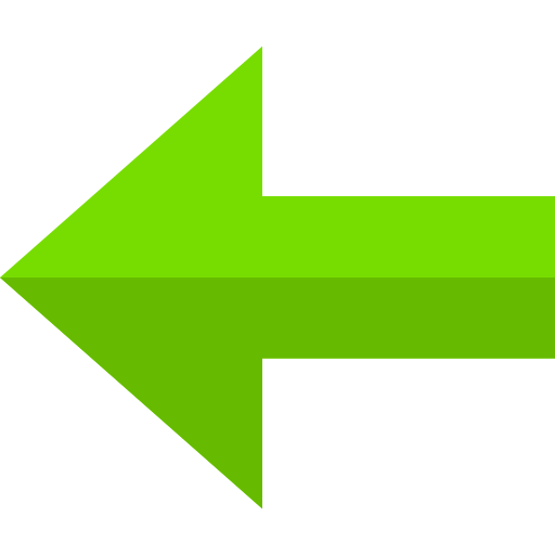 Transparent Green Arrow Icon