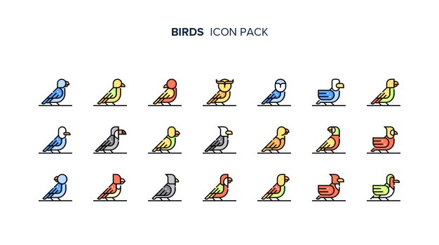 Birds Premium Icon