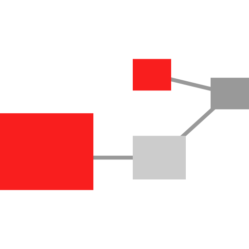 Net orders. Heat dissipation icon.