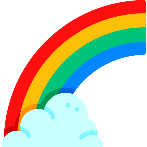 Free Vector | Rainbow concept in flat design