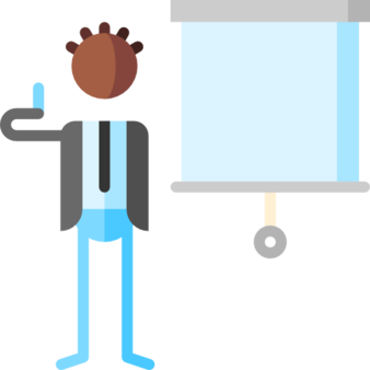 person presenting clipart Teacher