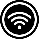 Wireless signal interface status symbol of bars group Icons | Free Download
