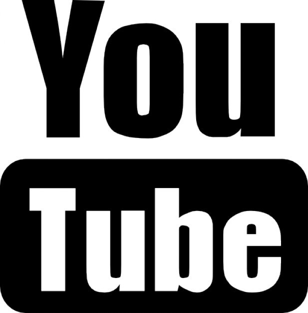 Youtubeのロゴ 無料のアイコン