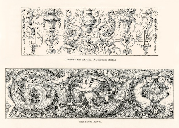 17th-century ornamental designs