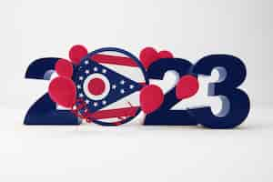 Foto gratuita celebrazione dell'ohio del 2023