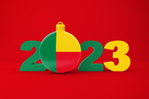 2023 Year With Benin Ornament