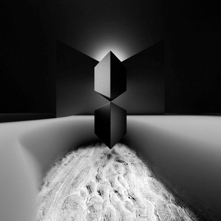 Бесплатный Фотография 3d фон с шестиугольными формами и текстурой
