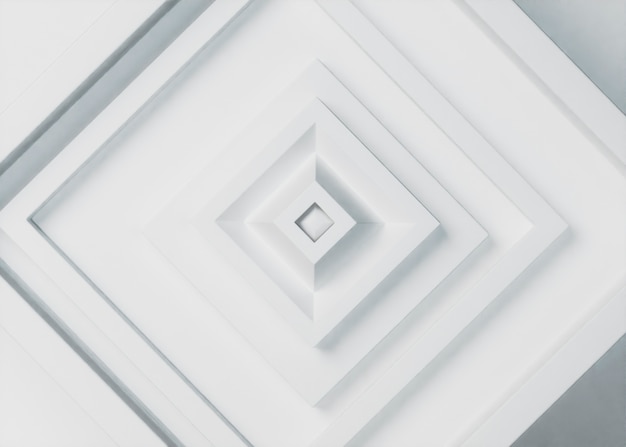 Foto gratuita sfondo 3d con cubi bianchi