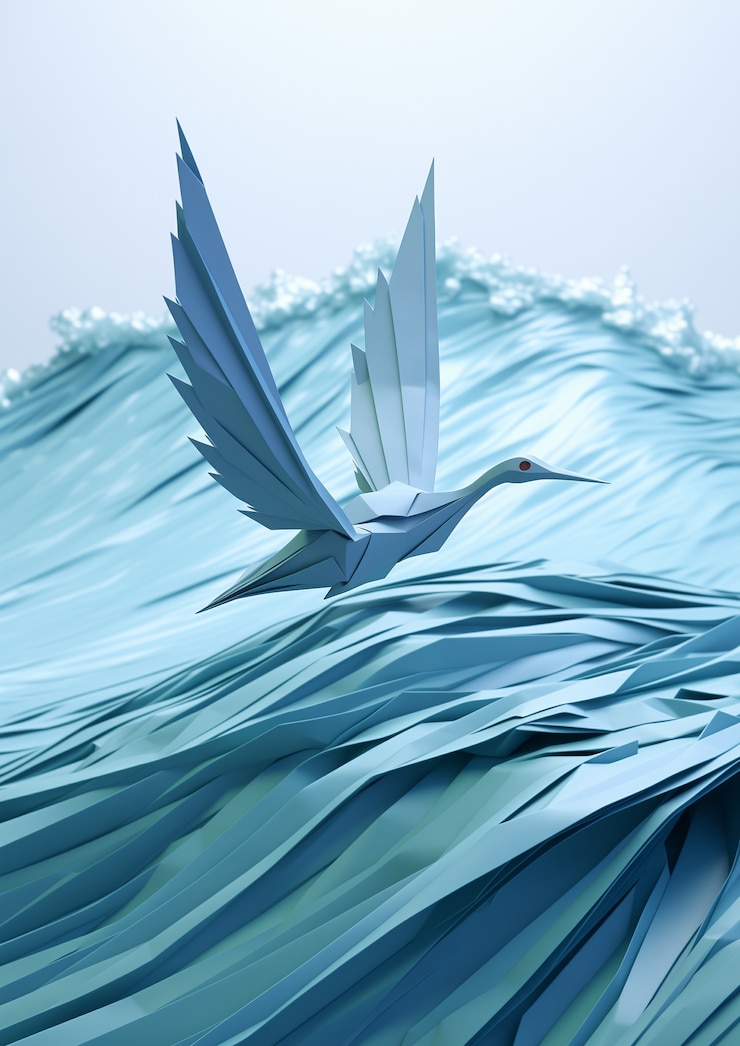 免費 Photo 3d 鳥類與海景
