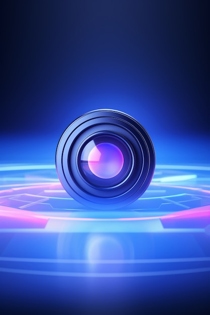 3d camera lens