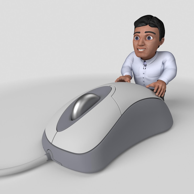 Free Photo 3d cartoon business character