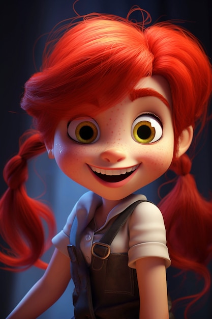 3d cartoon character