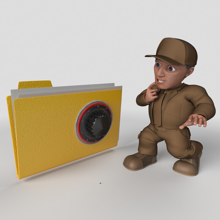 무료 Photo 3d 만화 배달 드라이버