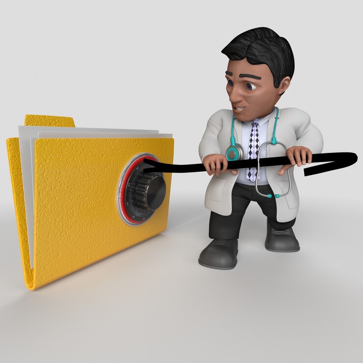 मुफ़्त फोटो 3d कार्टून डॉक्टर कैरेक्टर