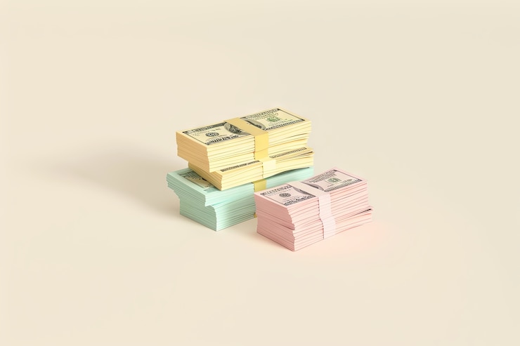 Free Photo 3d cash money