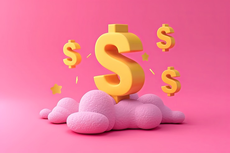 Free Photo 3d cash money