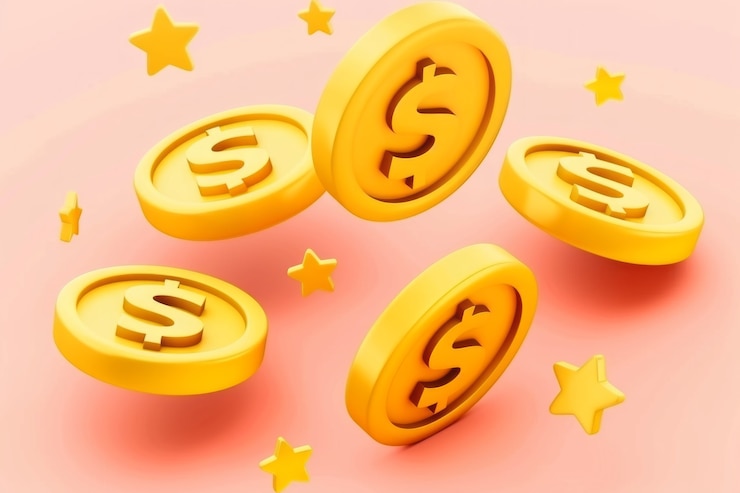 Free Photo 3d cash money