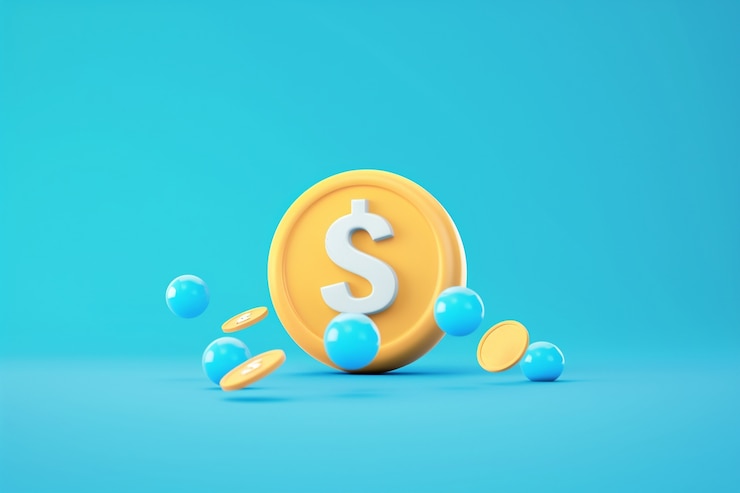 Free Photo 3d cash money