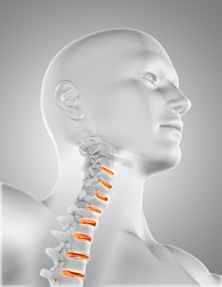 Free Photo 3d cervical area 