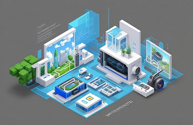 랜딩 페이지의 3D 캐릭터 일러스트레이션 디자인