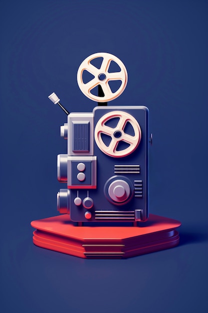 3d cinema film projector