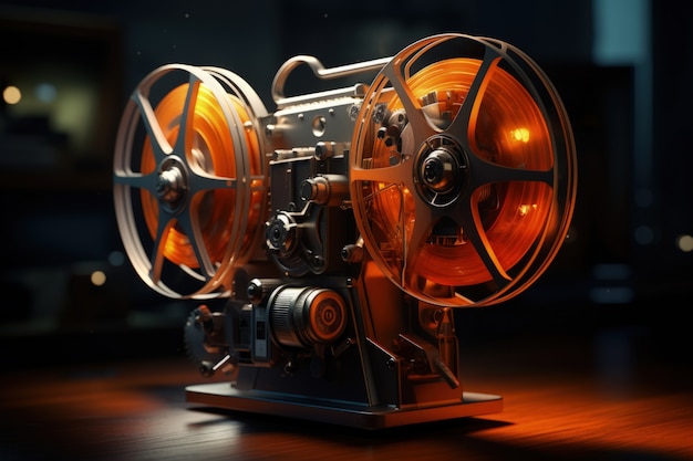 3d cinema movie projector