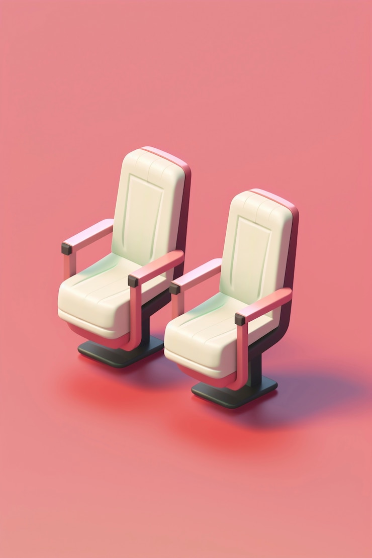 무료 Photo 3d 영화관 좌석