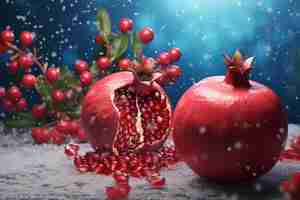 Free photo 3d delicious seasonal fruits