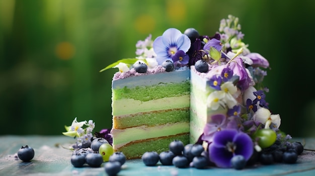 3D вкусный дизайн свадебного торта
