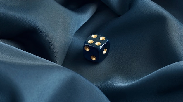 3d dice  with cloth