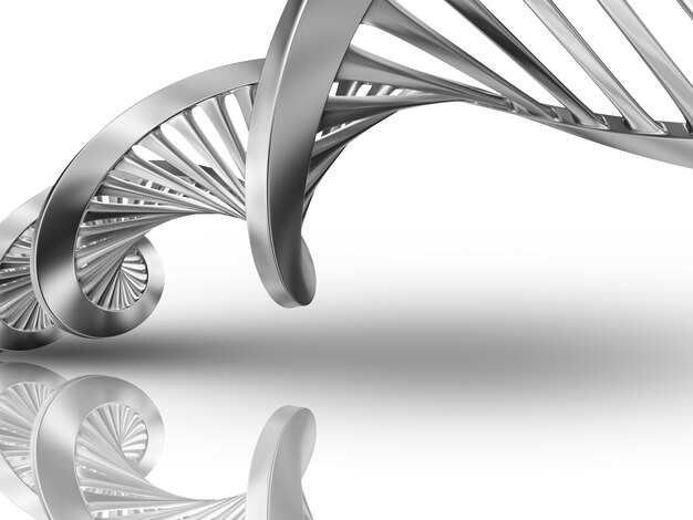 3D-ДНК медицинский фон