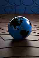 Free photo 3d earth planet shape